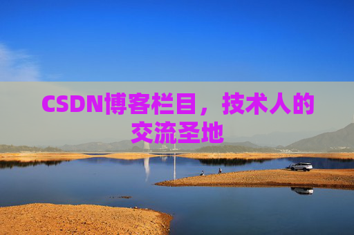 CSDN博客栏目，技术人的交流圣地
